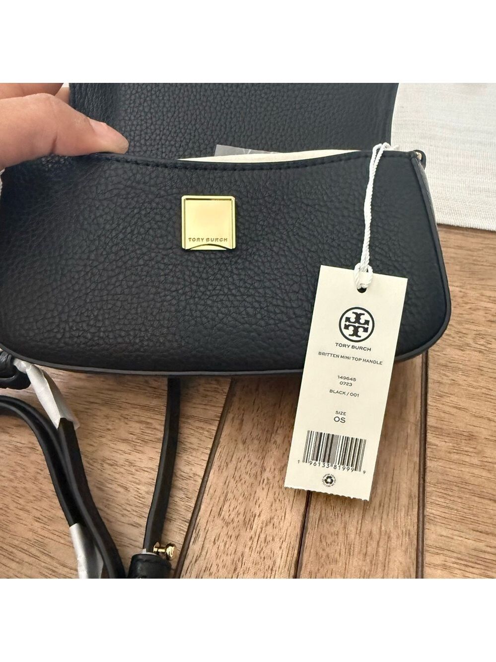 New Tory Burch Britten top handle crossbody price for each ❤️ - Picture 8 of 17